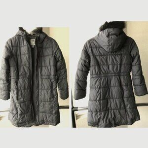 Size L (Age 10-12), Bust:36", Girls Puffer Down Jacket